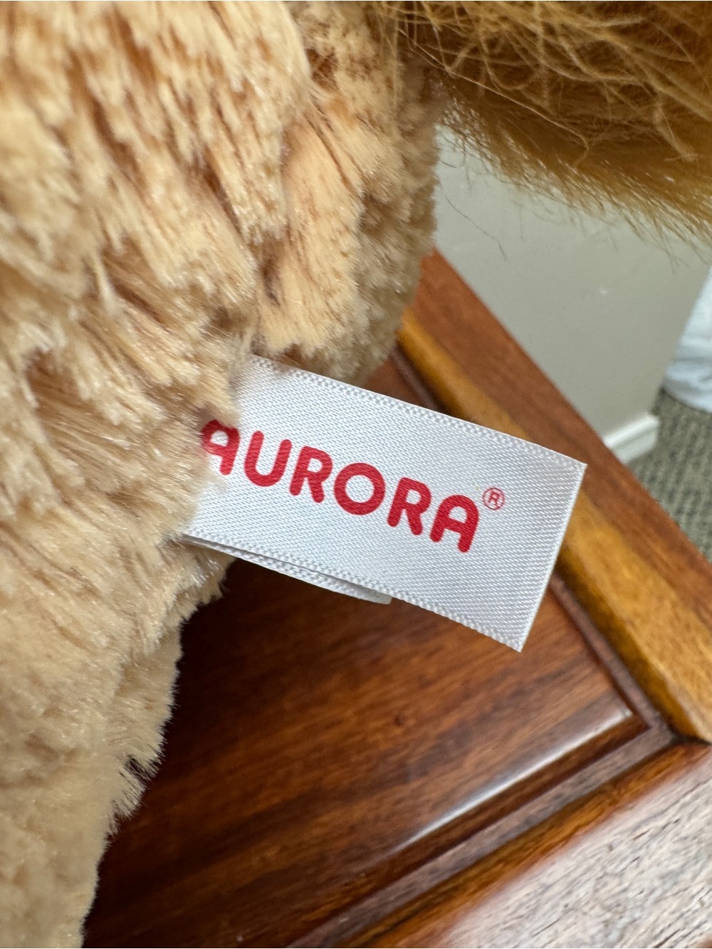 Aurora Lion Plush Stuffed Animal - Picture 6 of 9
